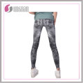 Stretchy Leggings Printed Tights Gefälschte Jeans Nahtlose Frauen Leggings